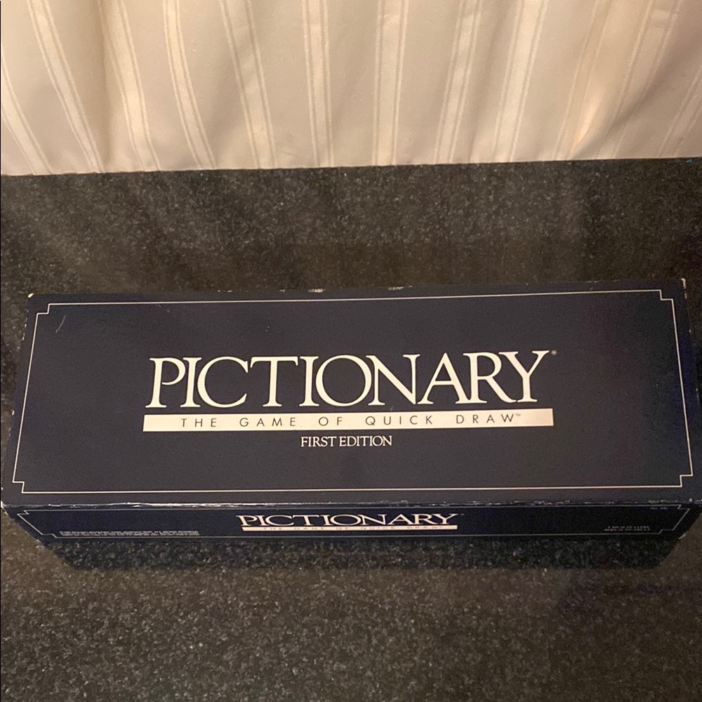 Vintage Pictionary First Edition Game 1987